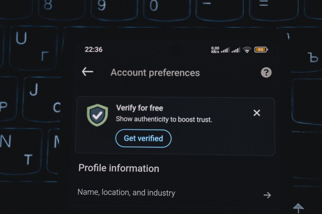 I got text verification instead of video!